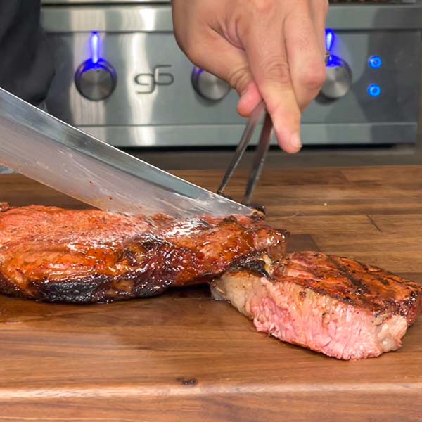 Aprende a Cocinar un Porterhouse / T-Bone Steak en Reverse Sear en BBQ de Carbón