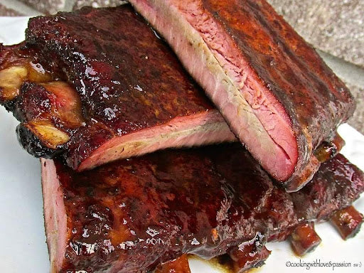 Costillas al Horno Terminadas a Parrilla o Broil