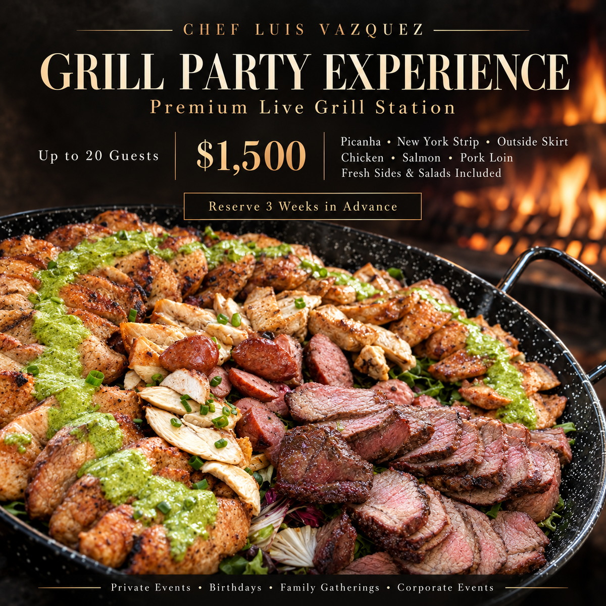 GRILL PARTY EXPERIENCE