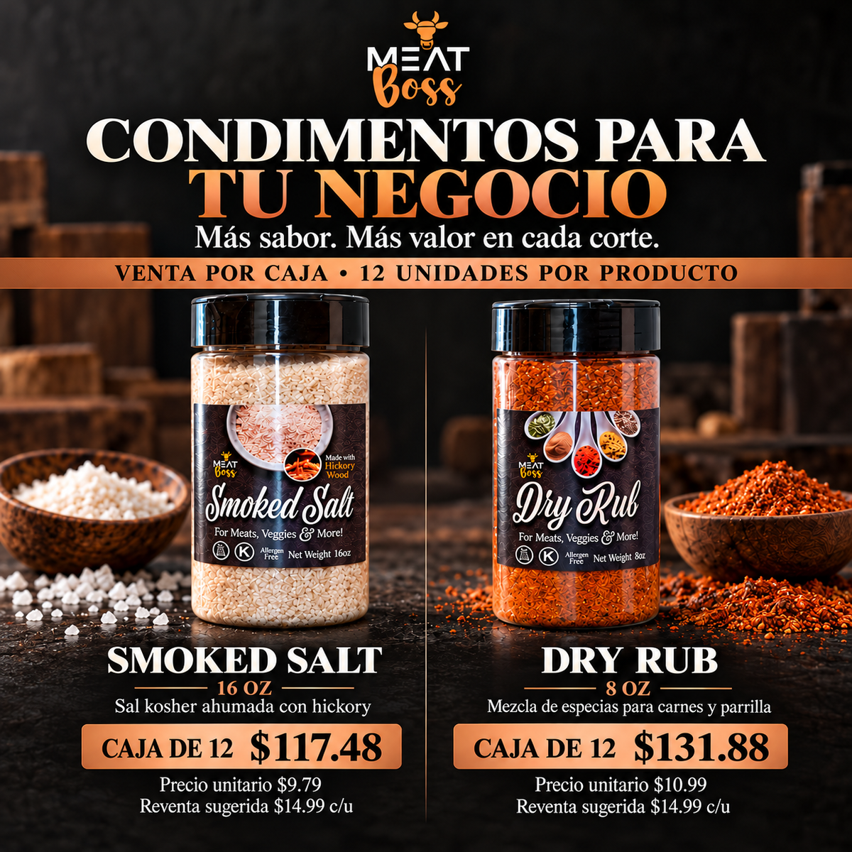 MEAT BOSS | CONDIMENTOS PARA TU NEGOCIO